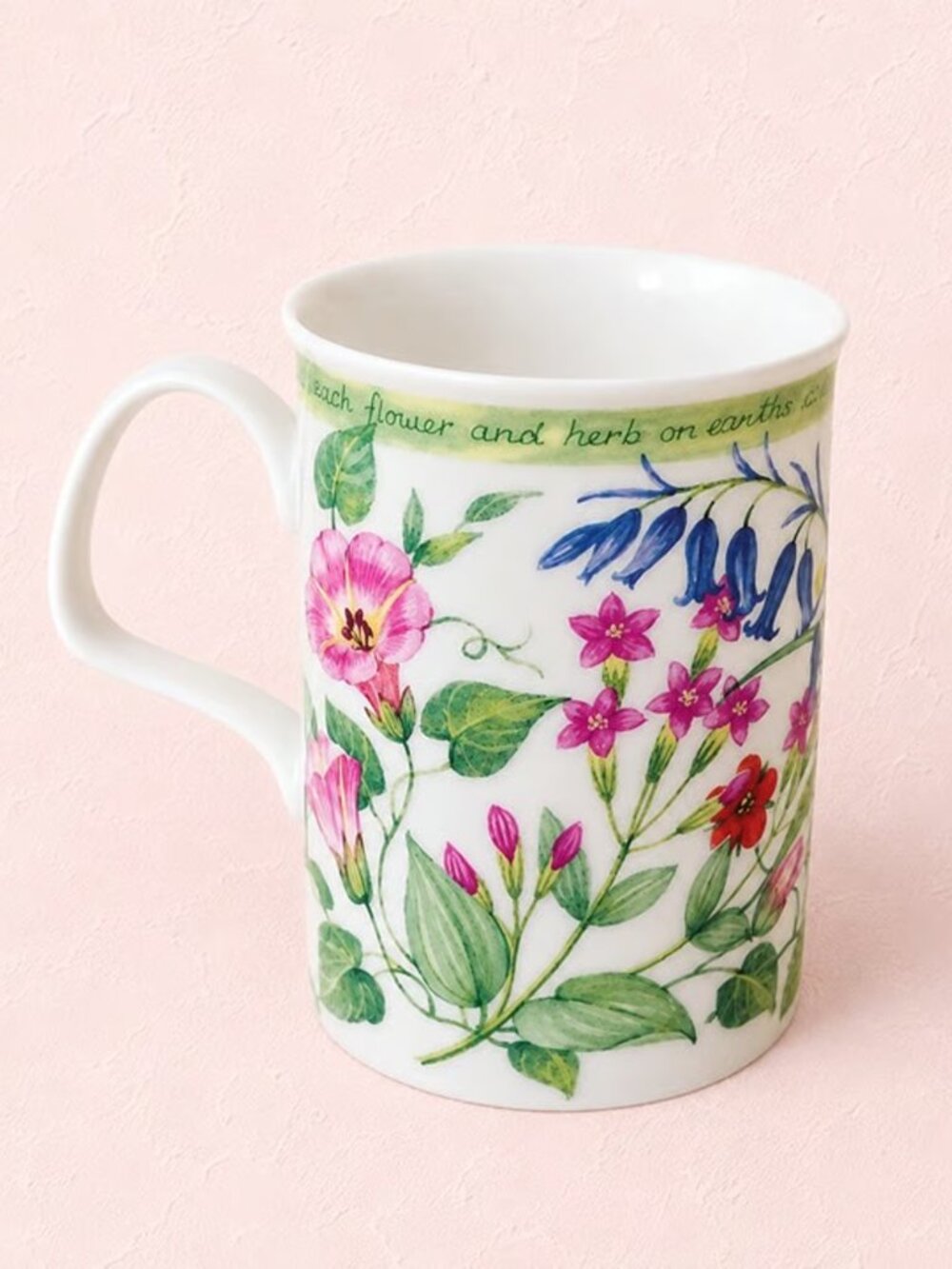 Vintage Roy Kirkham "Hedgerow" Bone China Coffee Mug